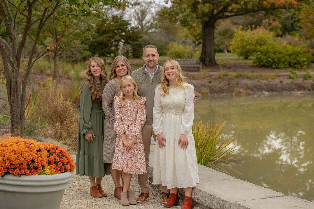 Joel McIntyre and his family